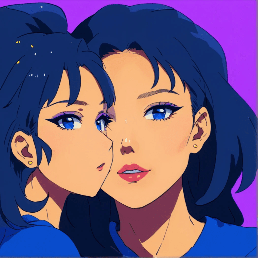 Gemini Manga AI character filter example - transform photos into anime & manga style avatar