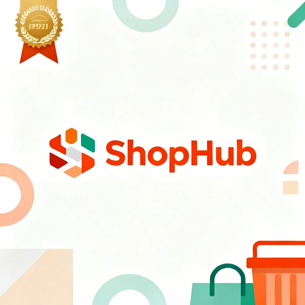 ShopHub logo - E-commerce Modern