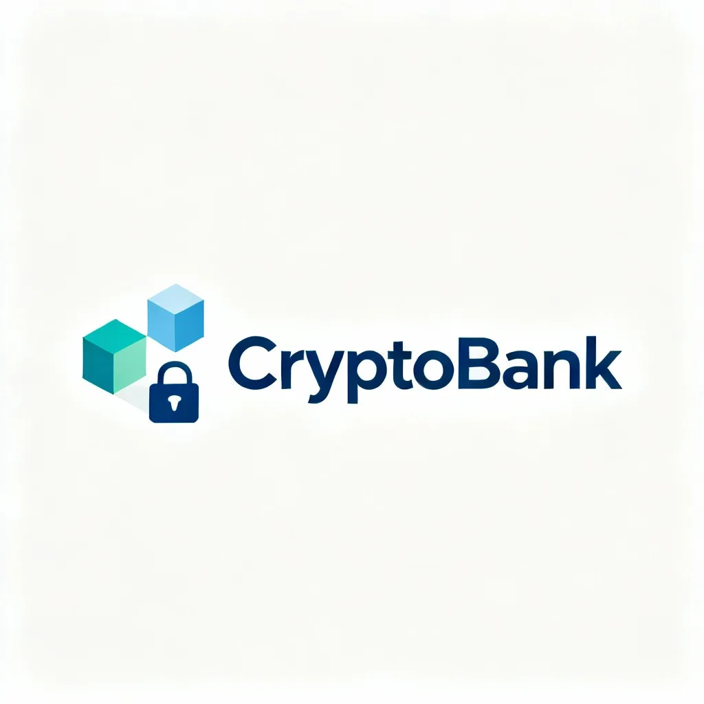 CryptoBank logo - Finance Modern